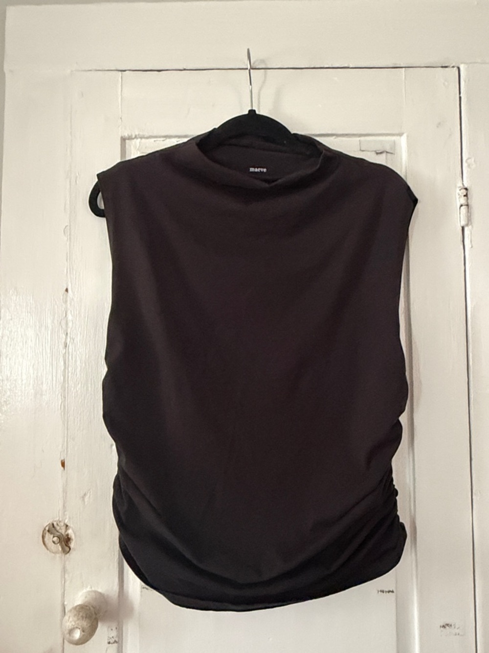 Maeve Mock-Neck Muscle Tank
